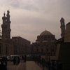 Mosques around the Citadel in Cairo on our way home.