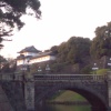 Niju-bashi - the only part of the Tokyo Imperial Palace that you can see. Tall walls and a moat protect the rest of the Palace.